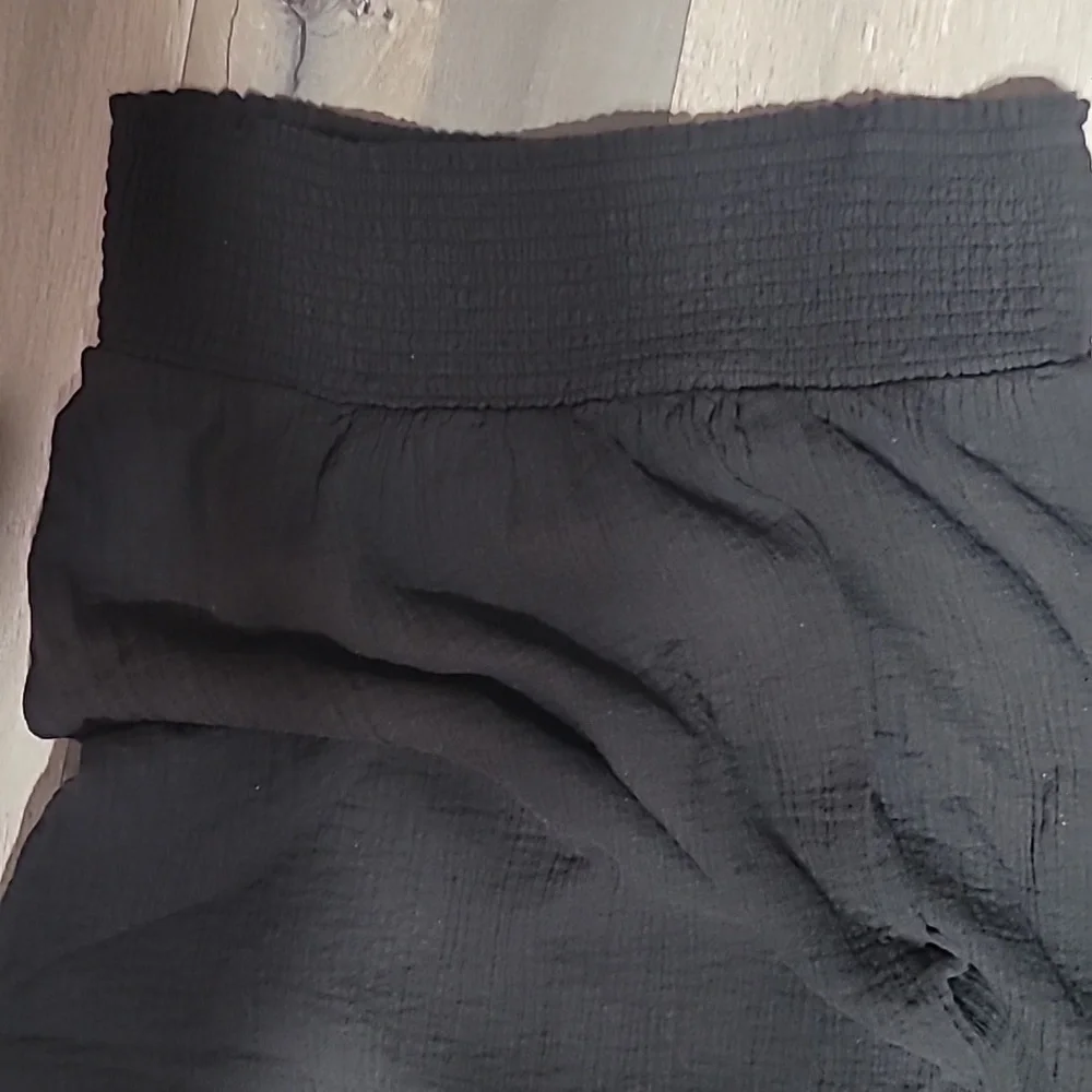 Quince Women's 100% Organic Cotton Gauze Smocked Maxi Skirt Size Large - Picture 3 of 6